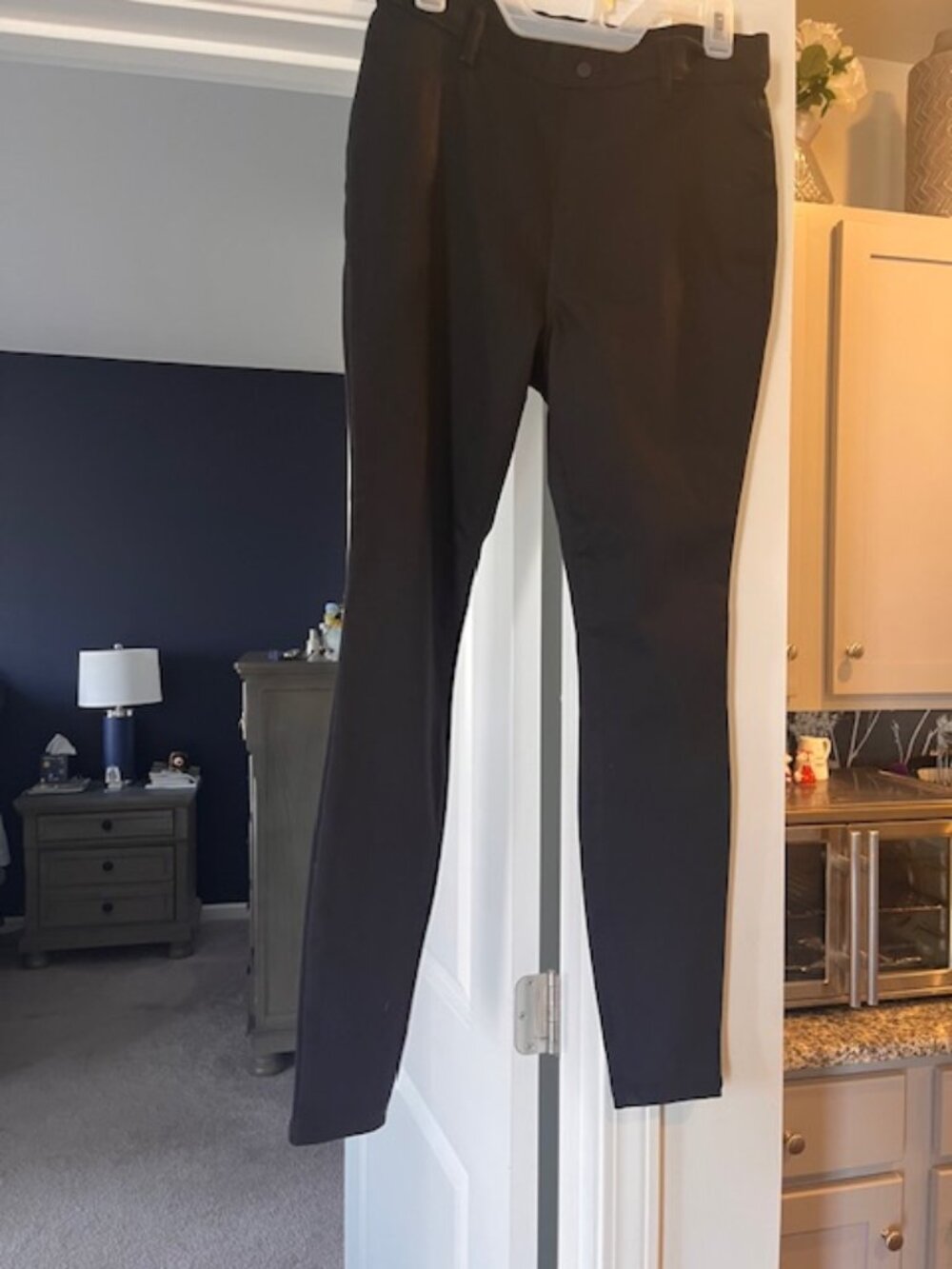 Time and True High Rise Stretch Fitted Black Jeans New  M (8-10)